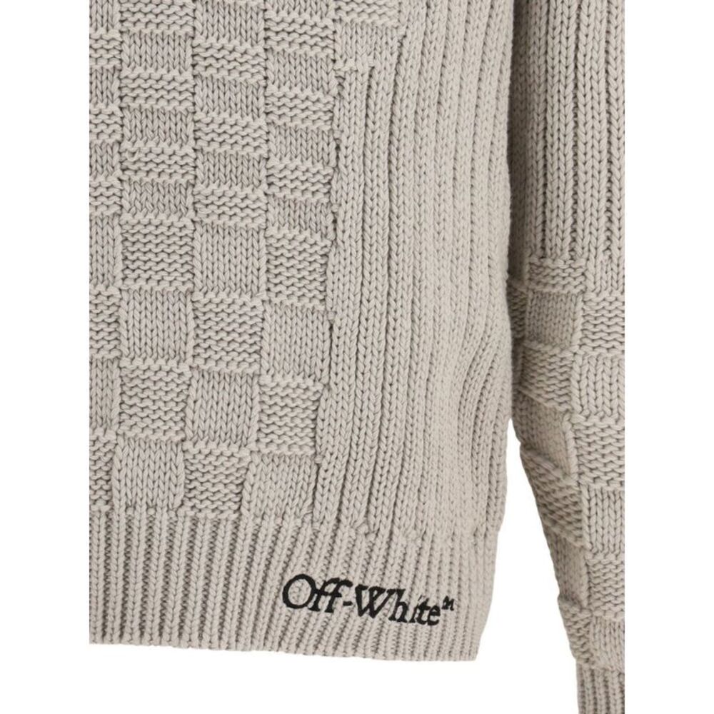 Off-White Men Arrow Cotton Sweater - Picture 6 of 7